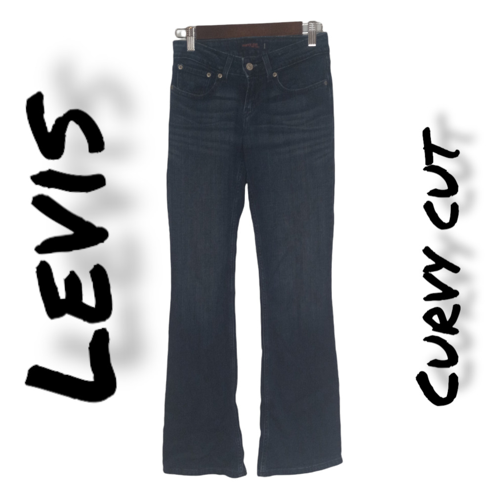Levis Curvy Cut 528 Bootcut - Picture 1 of 6